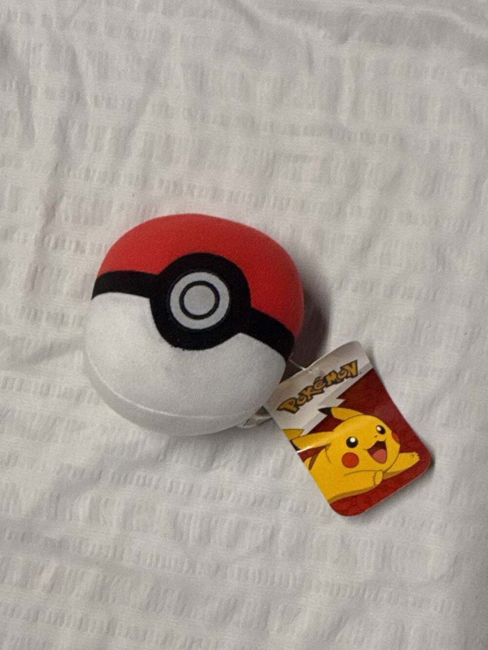 Official Pokémon Center Poké Ball 4" Plush Stuffed Toy